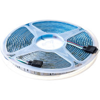 Лента светодиодная General Lighting Systems GLS-5050-60-14.4-12-IP65-RGB, 5 метров, 14,4Вт/м, 12В, SMD5050, 10мм, 60 диодов/м, 12 Лм/чип, IP65, красный/зеленый/синий 5039