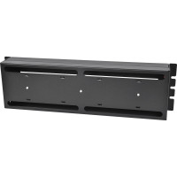 Панель с DIN-рейкой ЦМО, 19", PS-3U, цвет черный КП-АВ-9005