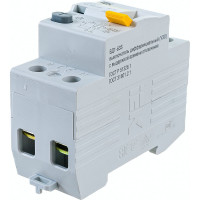 Устройство защитного отключения IEK ВД1-63S УЗО, 2Р, 50А, 100мА MDV12-2-050-100