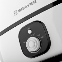 Увлажнитель ультразвуковой BRAYER 6 л, 25 м, 40-80 процентов, 24 ч. BR4702