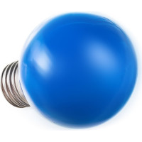 Светодиодная декоративная лампа Volpe LED-G60-3W/BLUE/E27/FR/С матовая UL-00006957
