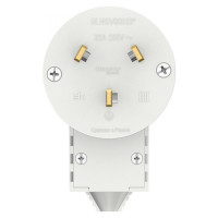 Силовая вилка Systeme Electric (Schneider Electric) Blanca, 2 Р+N, 32 А, 250 В, Белый BLNSV003231