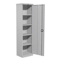 Металлический офисный разборный шкаф BRABIX MK 18/47/37-01 1830х472х370 мм, 25 кг, 4 полки 291138