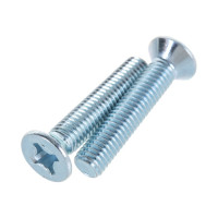 Винт потай с метрической резьбой VIPкрепеж DIN 965, 8х40, 2 шт. 18486 VIPS