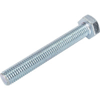 Болт с шестигранной головкой Крепежная техника полная резьба, DIN 933 558, 14х100, цинк, 15 шт. 493568 БК