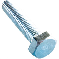 Болт с шестигранной головкой Крепежная техника полная резьба, DIN 933 558, цинк, 14х60, 25 шт. 493565 БК