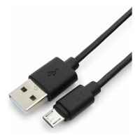 Кабель Гарнизон USB 2.0 A(M) - micro-B(M) 5P, 1м, черный, пакет Pro GCC-mUSB2-AMBM-1M