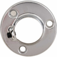 Держатель для трубы Zitar, 25 мм, с фиксатором, хром, 2 шт. 127422