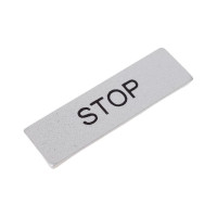 Табличка STOP Emas пластик BET08STOP