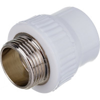 Комбинированная муфта LAMMIN PPR НР 32х1" Lm31041032025