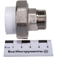 Разъемная муфта PPR LAMMIN НР, 25х3/4" Lm31061025020