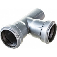 Тройник внутренней канализации LAMMIN 40х40/90 градусов Lm35090404090