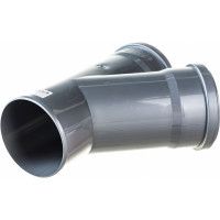 Тройник внутренней канализации LAMMIN 110х110/45 градусов Lm35091011045