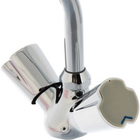 Смеситель для кухни SAMARA Елочка №7 Камелия 1/2, керамика 2416