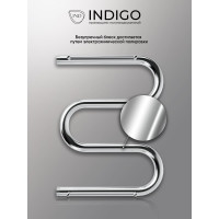 Полотенцесушитель INDIGO M6 с полочкой, 1", 60/40 i 105