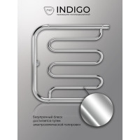Полотенцесушитель INDIGO Фокстрот Liana с полочкой, 1",60/40 УТ000023985