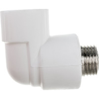 Угольник LAMMIN PPR комбинированный, НР 20х1/2" Lm31051020015