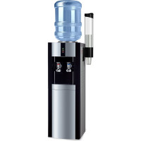 Напольный кулер ECOTRONIC V21-LE Black-silver электронное охлаждение 7214