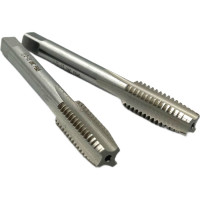 Дюймовый метчик TORNERI UNC 1/2" 13 нитей Р6М5 комплект из 2-х штук 035372