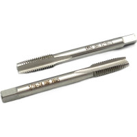 Дюймовый метчик TORNERI UNF 5/16" 24 нитей Р6М5 комплект из 2-х штук 035388