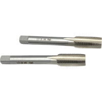 Дюймовый метчик TORNERI UNF 1/2" 20 нитей Р6М5 комплект из 2-х штук 035391