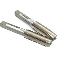Дюймовый метчик TORNERI UNC 9/16" 12 нитей Р6М5 комплект из 2-х штук 035373