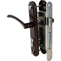 Врезной замок ЗЕНИТ Омега-ЗВ7 медь 19434