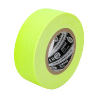 Клейкая лента DGTAPE TrueGaff - Гаффа тейп 25мм/9м - Желтый TrueGAFF25/9/FL-Y