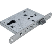 Врезной замок ЗЕНИТ Омега-ЗВ4.2.01 серебро 20738