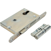 Врезной замок ЗЕНИТ ЗВ4-3.04 черный 17961