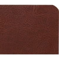 Блокнот BRAUBERG Metropolis Ultra А5 148x218 мм, под кожу, резинка, 80 л, коричневый, 111023