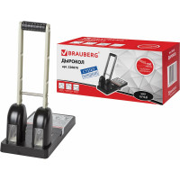 Дырокол BRAUBERG металлический МОЩНЫЙ "Heavy duty", до 150 листов, черный, 226870