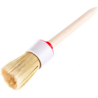 Круглая кисть в пластмассовой оправке Политех №10 40мм 1511040