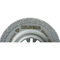 Полотно алмазное отрезное по керамике и камню Hilberg Stone Radial Vc-M 65 мм HR5165
