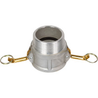 Камлок соединение типа B (2.5"; розетка; наружная резьба BSP; алюминий) TITAN LOCK TL250BAL