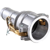 Камлок cоединение типа С (1"; розетка с хвостовиком; алюминий) TITAN LOCK TL100CAL