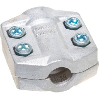 Хомут усиленный 4-х болтовый (13х5; алюминий) TITAN LOCK TL13X5AL