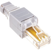 Коннектор SUPRLAN 8P8C U/UTP Cat.5e /RJ-45/ безынструментальный 10-0218