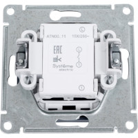 1-клавишный выключатель Systeme Electric (Schneider Electric) ATLASDESIGN сх.1, 10АХ, грифель ATN000711