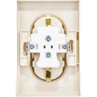 Розетка Systeme Electric (Schneider Electric) ATLASDESIGN двойная с заземлением, 16А, бежевый ATN000224