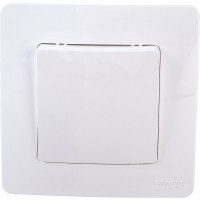 1-клавишный выключатель Systeme Electric ( Schneider Electric) BLANCA С/У cх.1, 10А, 250B, БЕЛЫЙ BLNVS010101