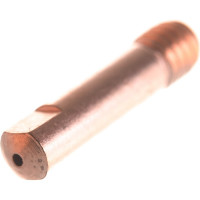 Наконечник токопроводящий прямой (Cu-E; М6х25; d=1 мм) для горелок MIG/MAG ЭНАРГИТ M6X25X1.0