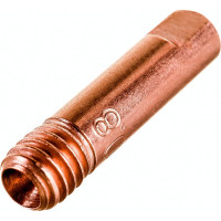 Наконечник токопроводящий прямой (Cu-E; М6х25; 0.8 мм) для горелок MIG/MAG ЭНАРГИТ M6X25X0.8