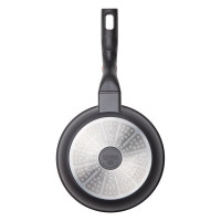 Сковорода NADOBA GUSTA с антипригарным покрытием и съёмной ручкой, 20 см, 728219