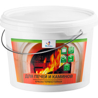 Краска для печей и каминов Резолюкс 0,9 кг белый УТ000008804