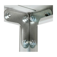 Металлический стеллаж BRABIX MS-185/40/70-4 1850x700x400 мм, 4 полки 291103