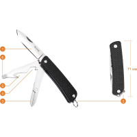 Нож Ruike multi-functional коричневый S31-N