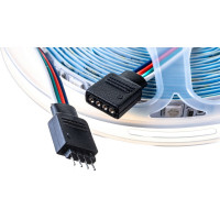 Лента светодиодная General Lighting Systems GLS-5050-60-14.4-12-IP20-RGB, 5 метров, 14,4Вт/м, 12В, SMD5050, 10мм, 60 диодов/м, 12 Лм/м, IP20, красный/зеленый/синий 5038