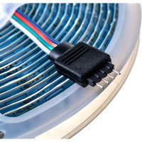 Лента светодиодная General Lighting Systems GLS-5050-60-14.4-12-IP65-RGB, 5 метров, 14,4Вт/м, 12В, SMD5050, 10мм, 60 диодов/м, 12 Лм/чип, IP65, красный/зеленый/синий 5039