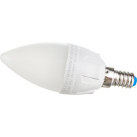 Лампа Uniel LED-C37, 7W/4000K/E14/FR/DIM, PLP01WH, светодиодная, диммируемая UL-00004294